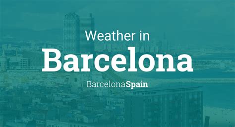 time in barcelona spain and weather